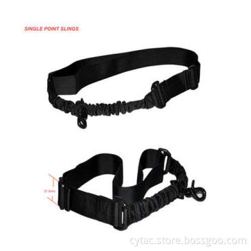Tactical Hunting Shooting Rifle AK 47 AR 15 Single Point Sling